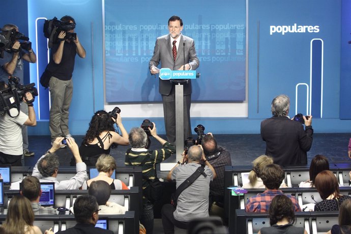 Rueda De Prensa De Mariano Rajoy