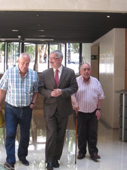 Francisco Carbonero, Antonio Ávila Y Manuel Pastrana, Tras La Reunión