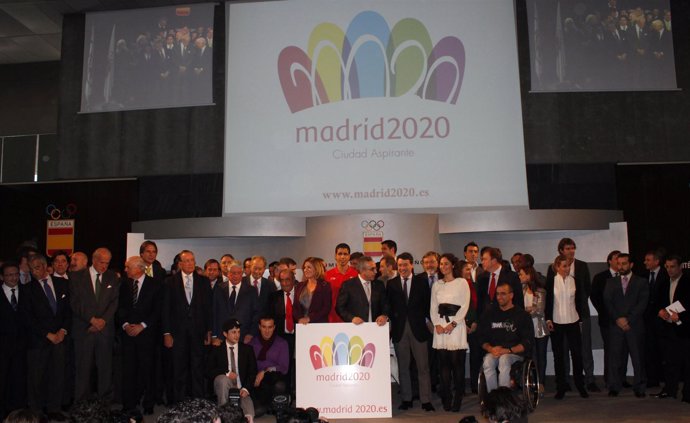 Presentación Del Logo De La Candidatura Madrid 2020