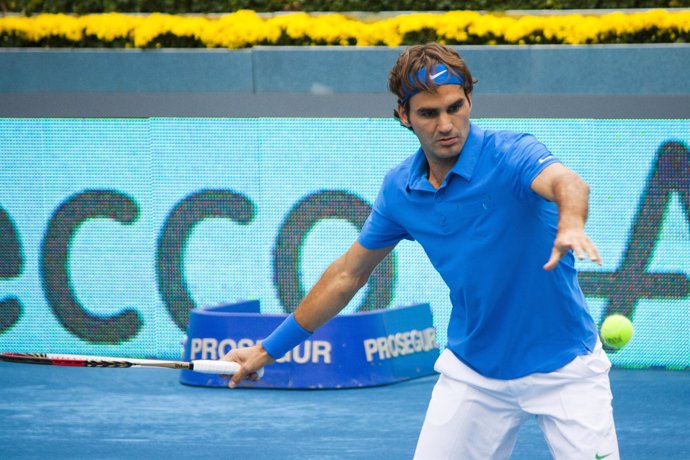 Roger Federer Mutua Open Madrid Tenis