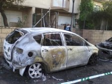 Coche Incencidado Concejal Torrelodones