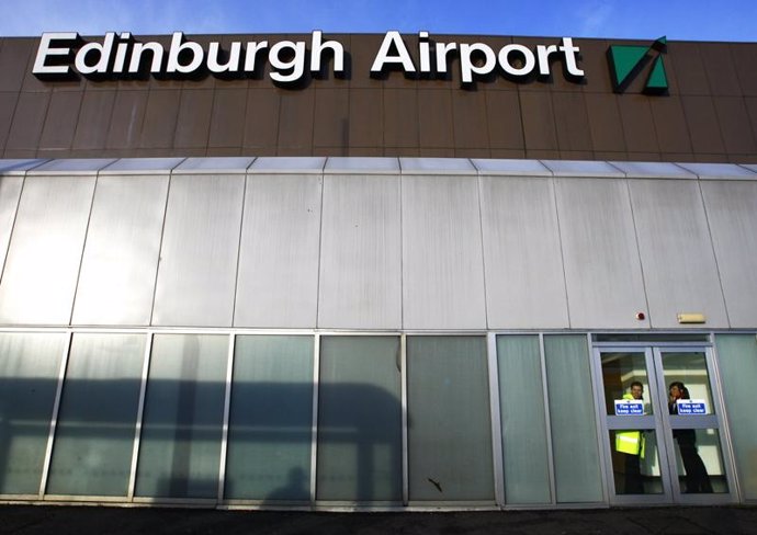 Plano general del aeropuerto de Edimburgo