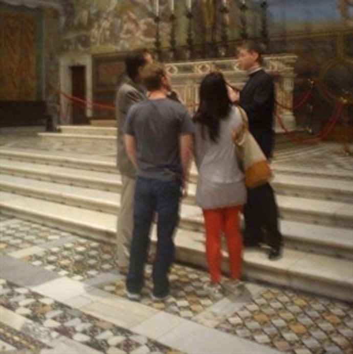 Mark Zuckerberg y Priscilla Chan en Roma