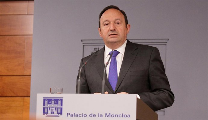 Pedro Sanz, Presidente Del Gobierno De La Rioja En La Moncloa