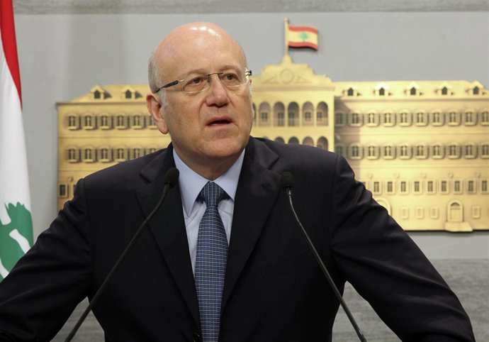 El Primer Ministro Libanés, Najib Mikati