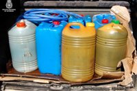 Dos detenidos en Valdepeñas (Ciudad Real) por robar 200 litros de gasoil de una empresa de construcción