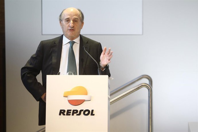 El Presidente De Repsol, Antonio Brufau