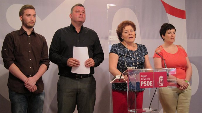 Rosique Y Mármol En Rueda De Prensa