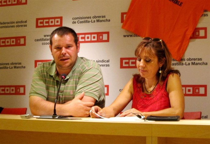 Antonio Romero Y Magdalena Cantos, CCOO