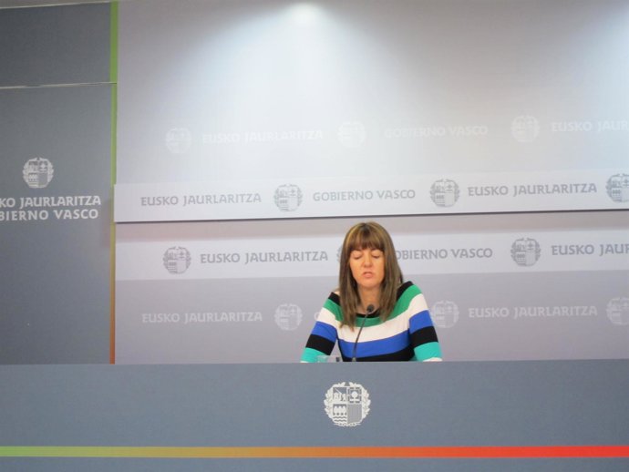 La Protavoz Del Gobierno Vasco, Idoia MENDIA