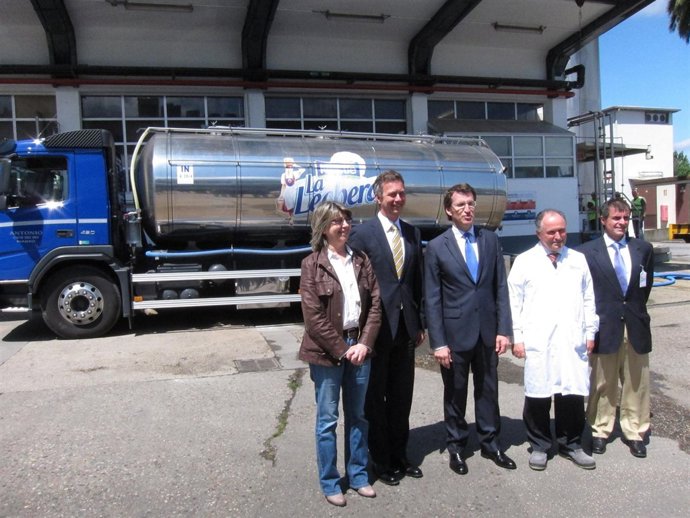 Feijóo En La Fábrica De Nestlé