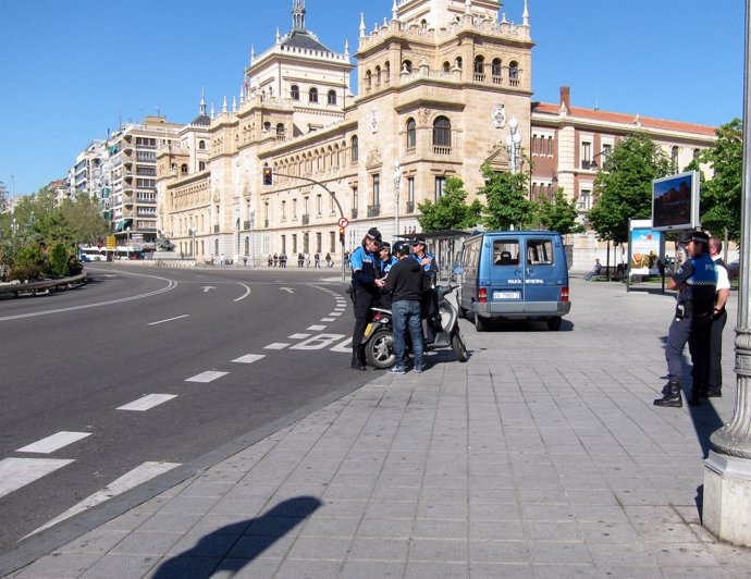 Control Policial A Motocicletas.