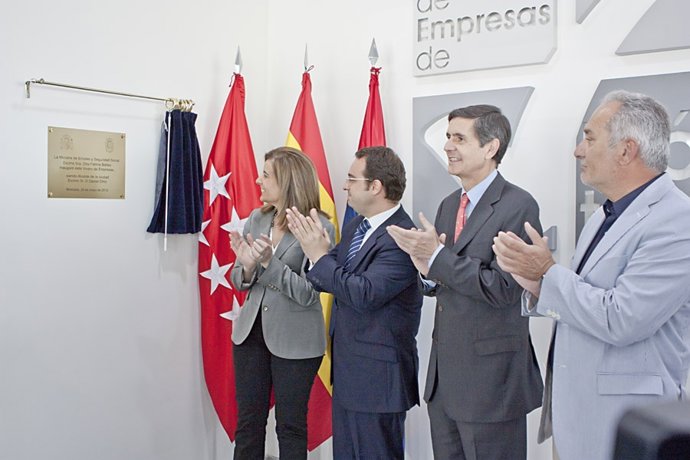 La Ministra De Empleo En El Acto De Móstoles