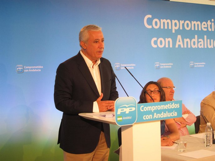 El Presidente Del PP-A, Javier Arenas, En El Acto. 