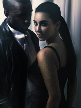 Kim Kardashian y Kanye West