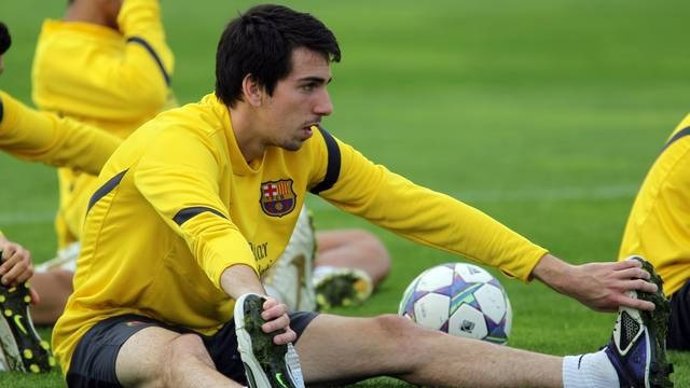 El Jugador Del FC Barcelona Isaac Cuenca