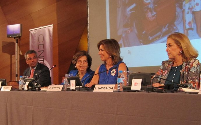 La Alcaldesa De Madrid, Ana Botella, En El Acto De Aniversario De FSPC