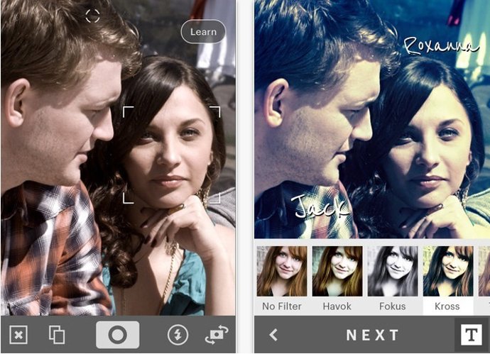 Aplicación De Fotografía Para Iphone Klik