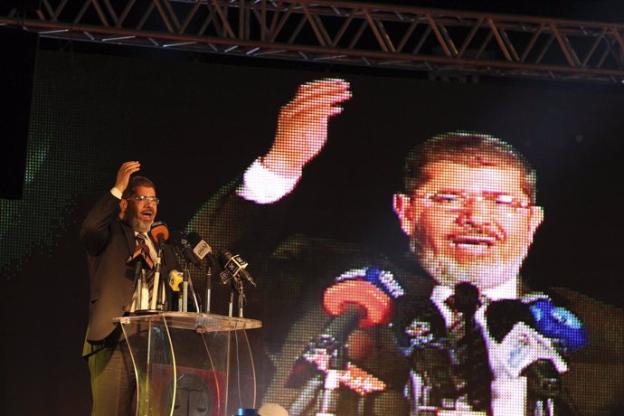 Mohamed Mursi, Candidato De Los Hermanos Musulmanes En Egipto