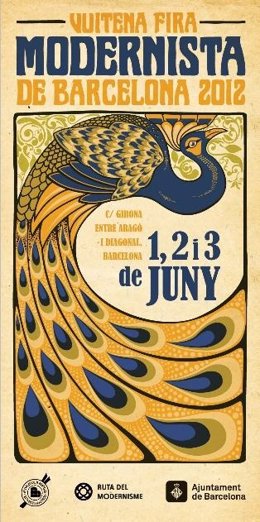 Programa De La VIII Feria Modernista De Barcelona