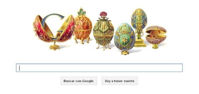 'Doodle' Homenaje A Peter Carl Febergé