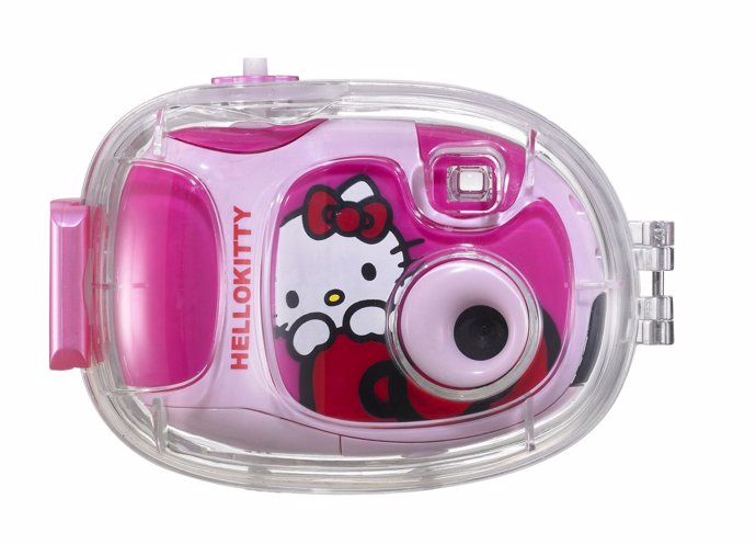 La cámara acuática de Hello Kitty