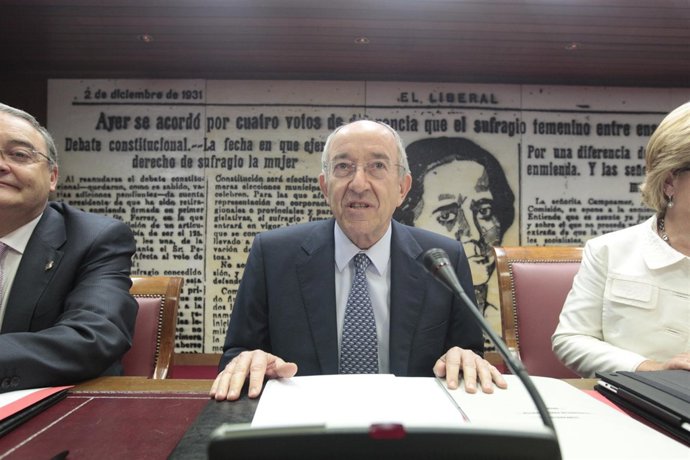 Miguel Ángel Fernández Ordóñez En El Senado
