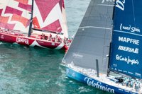 Vela/VOR.- 'Abu Dhabi' conserva el liderato a falta de 500 millas para meta con un 'Telefónica' que confía en remontar 