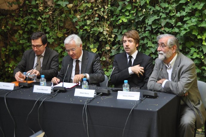 Àlex Susanna, Ferran Mascarell, Albert Serra Y Vicenç Villatoro