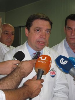 El Consejero De Agricultura, Pesca Y Medio Ambiente, Luis Planas. 