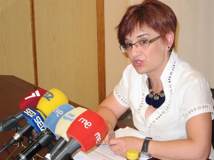 La Portavoz De IU-Verdes En El Ayuntamiento De Murcia, Esther Herguedas