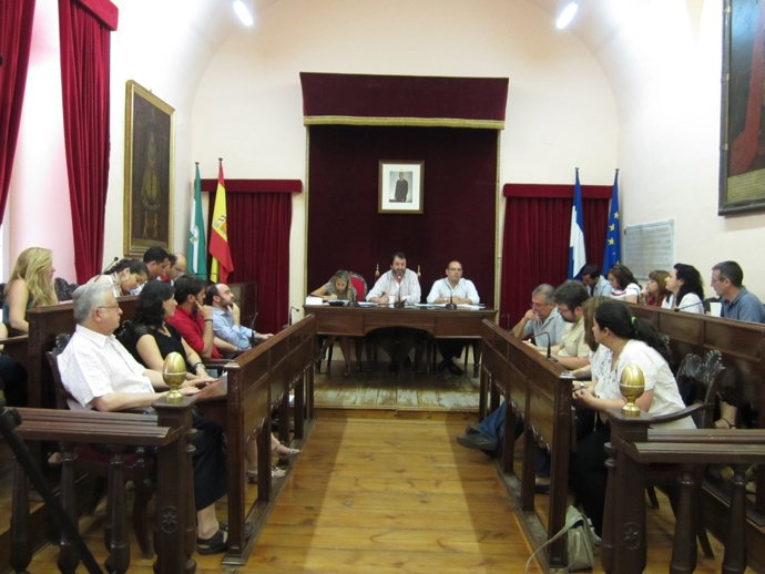 Imagen Del Pleno De Carmona (Sevilla), Este Miércoles
