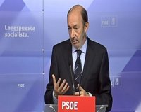 Rubalcaba da por zanjado su incidente con Menéndez, pero sin una disculpa pública como exige el PSM