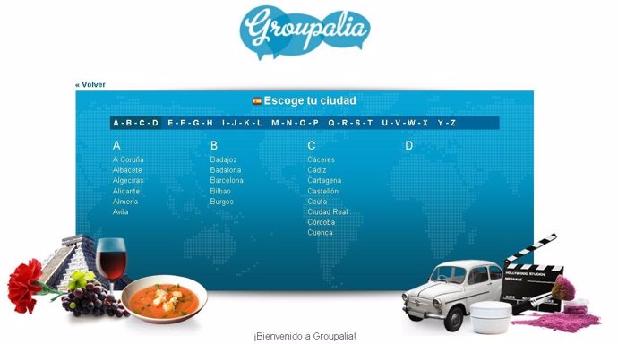 Página Web De Groupalia 
