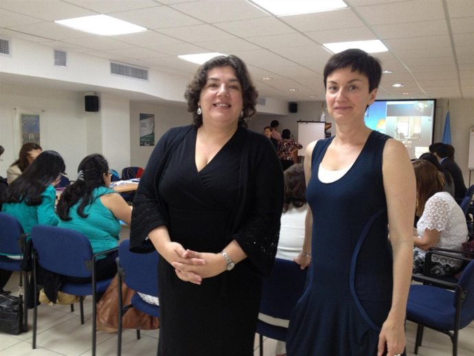 María Silvestre Y Arantxa Elizondo, De Emakunde.