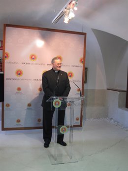  El Obispo De La Diócesis De Cartagena, Monseñor José Manuel Lorca Planes