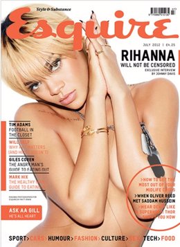 Rihanna portada de Esquire