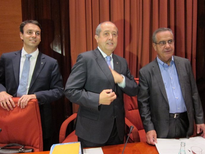M.Prat, F.Puig Y C.Corbacho En La Comisión De Interior 