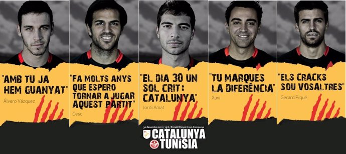 Anuncios Catalunya-Túnez