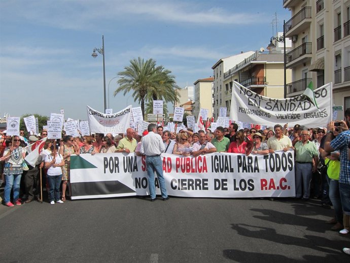 Manifestación Cierre De Los PAC