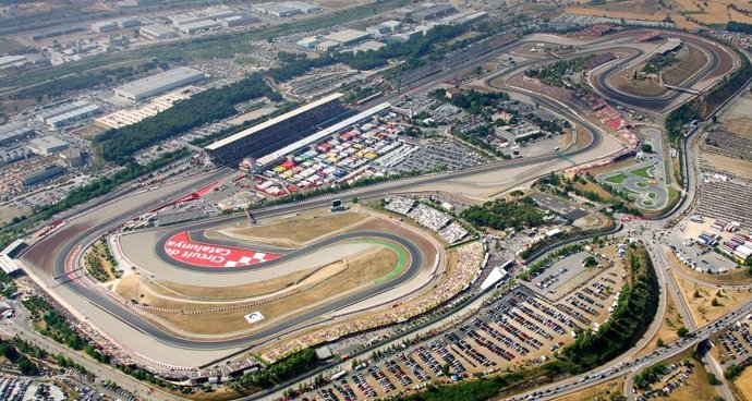 Imagen Aérea Del Circuit De Catalunya