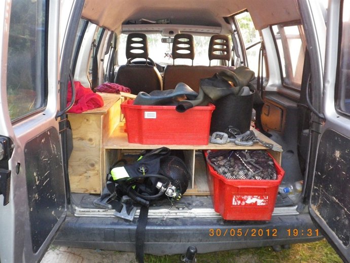 Imagen Del Marisco Decomisado