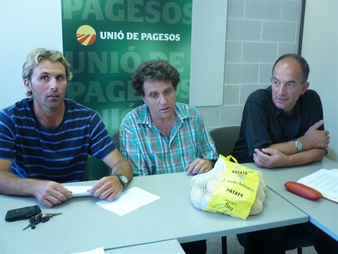 Jaume Costa, Toni Rovira  Y Josep Maria Coll Sobre Las Patatas De Temporada