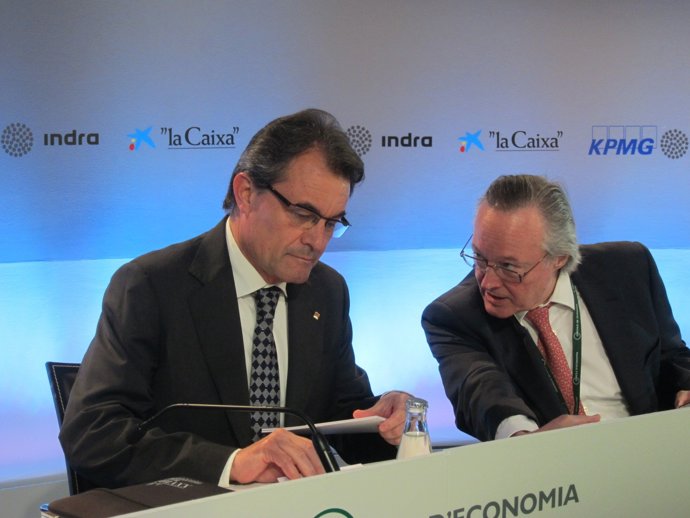 Artur Mas Y Josep Piqué