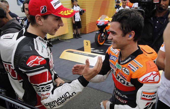 Pedrosa Y Lorenzo En El Gran Premio De Japón