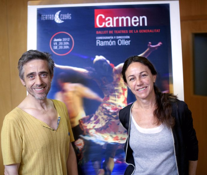 Ramón Oller E Inmaculada Gil Lázaro En La Presentación De 'Carmen'.