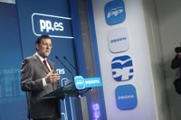 Rajoy habla por teléfono con la canciller alemana Angela Merkel