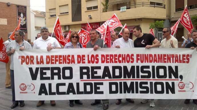 Movilización Desde Ugten Contra Despido Trabajadora