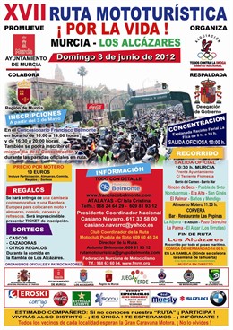 Cartel XVII RUTA MOTOTURISTICA