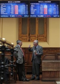 Economía/Bolsa.- La Bolsa negocia un 24% menos hasta mayo, con 313.000 millones 